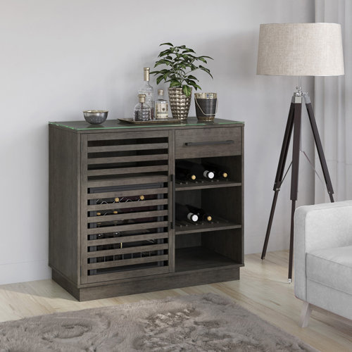 Wade Logan® Williford Refrigerated Cooler Bar & Reviews